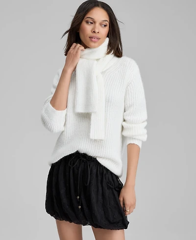 And Now This Women's Scarf-Neck Sweater, Macy's Exclusive