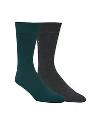 Tommy Hilfiger Men's 2-Pack Solid Dress Socks