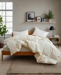 Unikome Lightweight Cotton Goose Down Fiber Comforter