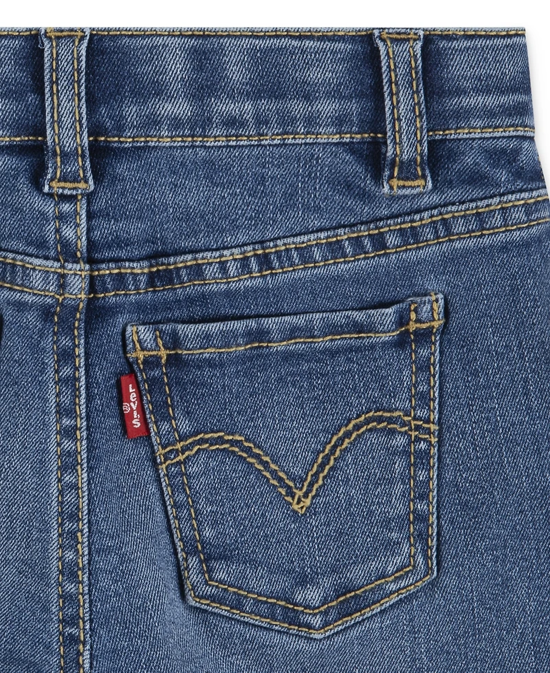 Levi's Toddler Girls 2-Piece Drop Shoulder Top and Jeans Set