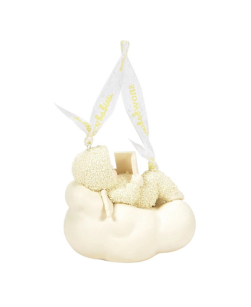 Department 56 Snowbabies Reading in the Clouds Ornament