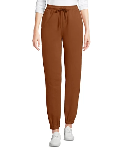 Lands' End Women's Serious Sweats High Rise Jogger Pants
