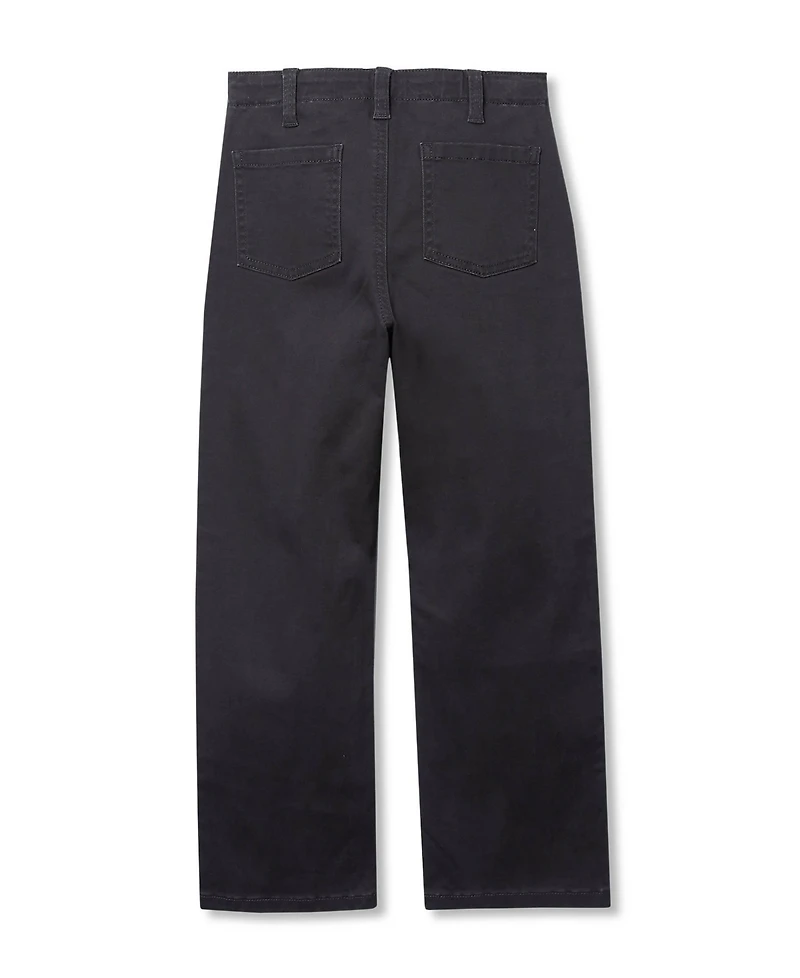 Lands' End Girls Woven Utility Cargo Pant with Pockets