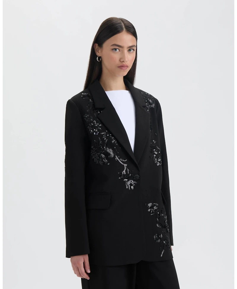 Nvlt Women's Sequin Blazer