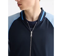 Scotch & Soda Men's Reversible Bomber Jacket