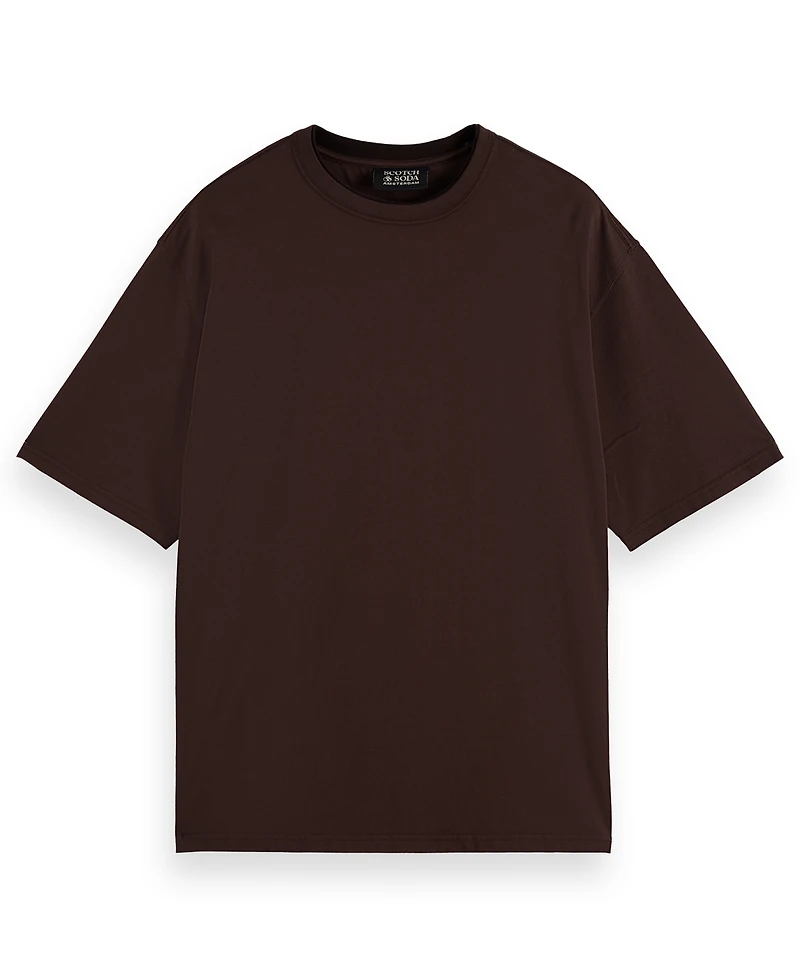 Scotch & Soda Men's Relaxed Fit Short Sleeve Three Crosses Crewneck T-Shirt