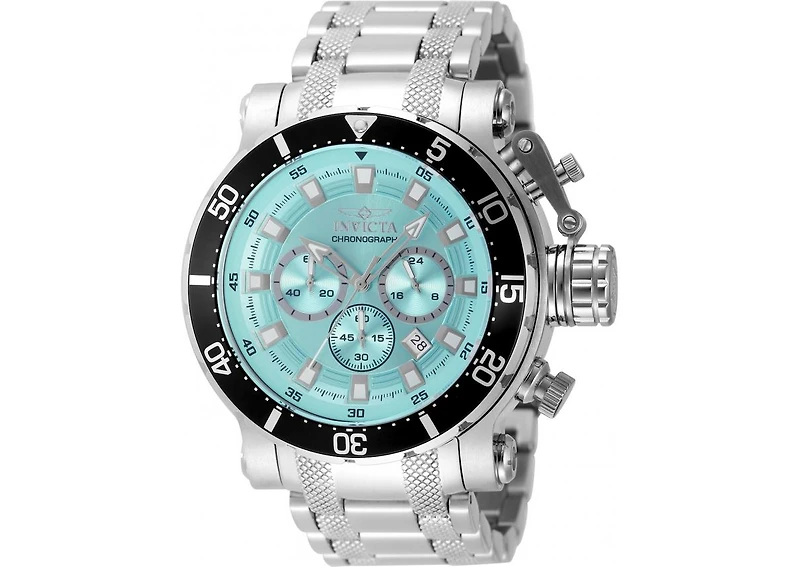 Invicta Men's 49091 Coalition Forces Quartz Chronograph Tiffany Blue Dial Watch