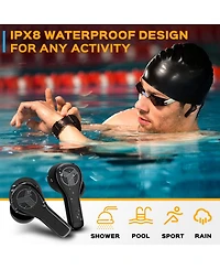 Treblab WX8 Bluetooth Wireless Earbuds with Charging Case