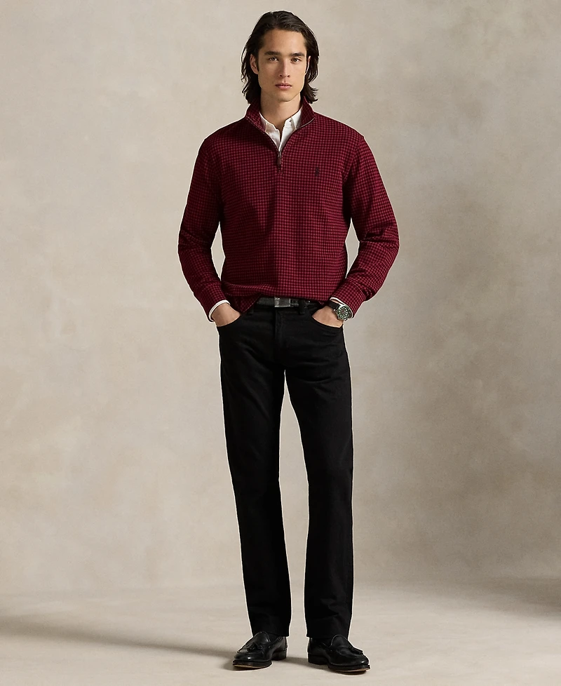 Polo Ralph Lauren Men's Estate-Rib Cotton Quarter-Zip Pullover