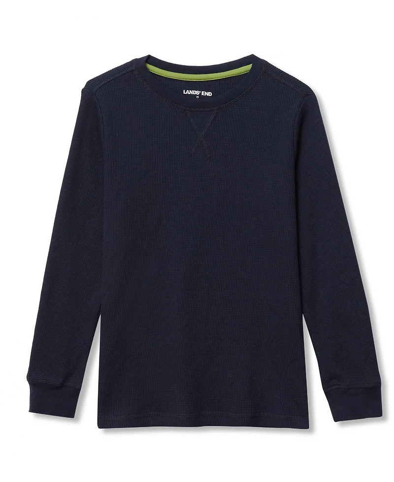Lands' End Boys Long Sleeve Thermal Shirt