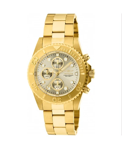 Invicta Men's Pro Diver Quartz Chronograph Champagne Dial Watch