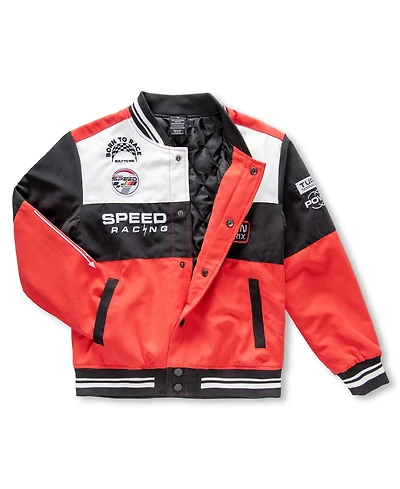 Ring of Fire Big Boys Buz Racing Varsity Jacket