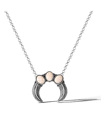 Jessica Simpson Ox Silver Western Necklace