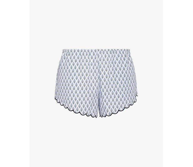 WeWoreWhat Scallop Pajama Shorts