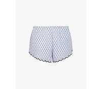 WeWoreWhat Scallop Pajama Shorts