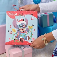 Disney Stitch Jewelry Advent Gift Set: Earrings, Necklace, Bracelet & Charms Mix & Match Christmas Calendar Box Collection