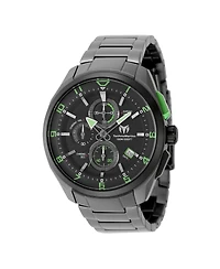 Technomarine Men's Tm-318121 Ocean Quartz Black Dial Watch