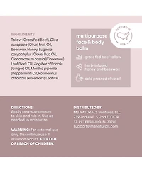 M3 Beef Tallow Balm, Scented, 2oz