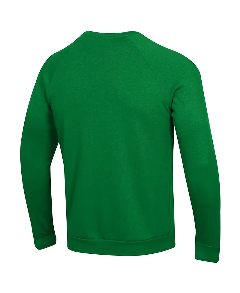 Under Armour Men's Kelly Green Notre Dame Fighting Irish Football Rival Fleece Sweatshirt