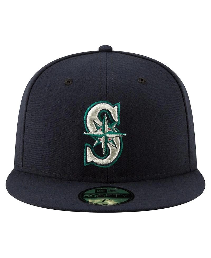 New Era Men's Navy Seattle Mariners 2025 Mlb Little League Classic 59FIFTY Fitted Hat