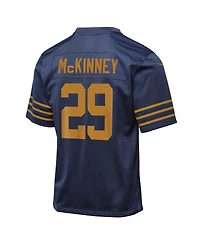 Nike Big Boys and Girls Xavier McKinney Navy Green Bay Packers The 1923 Classic Game Jersey