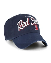 '47 Brand Women's Navy Boston Red Sox Ariana Clean Up Adjustable Hat
