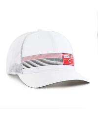 '47 Brand Men's White Cincinnati Reds Rangefinder Brrr Trucker Adjustable Hat