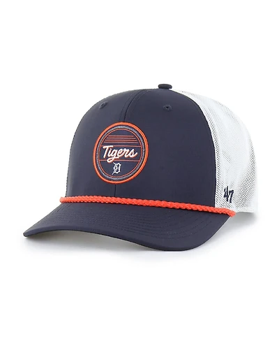'47 Brand Men's Navy/White Detroit Tigers Fairway Trucker Adjustable Hat