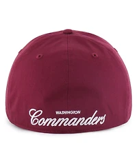 '47 Brand Men's Burgundy Washington Commanders Foundational Franchise Fitted Hat
