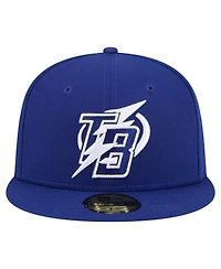 New Era Men's Navy Tampa Bay Lightning Deceptor 59FIFTY Fitted Hat