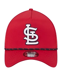 New Era Men's Red St. Louis Cardinals 39THIRTY A-Frame Perforated Flex Hat