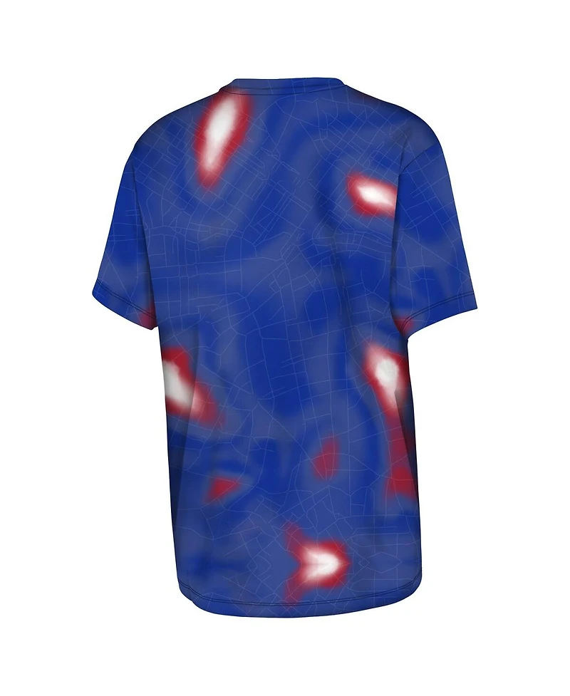 Outerstuff Big Boys and Girls Royal Buffalo Bills End Zone Dri-Tek T-Shirt