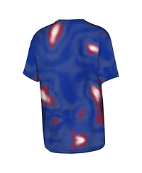 Outerstuff Big Boys and Girls Royal Buffalo Bills End Zone Dri-Tek T-Shirt