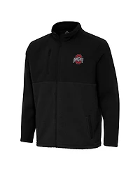 Antigua Men's Ohio State Buckeyes Daily Fused Full-Zip Jacket