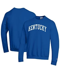 Champion Men's Royal Kentucky Wildcats Basic Arch Fleece Pullover Sweatshirt