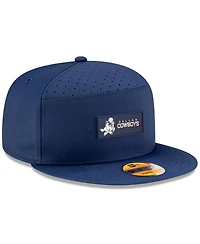 New Era Men's Navy Dallas Cowboys 2025 Sideline Throwback Split Panel 9FIFTY Snapback Hat