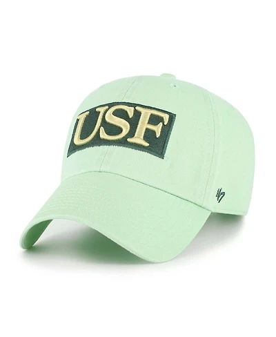 '47 Brand Men's Light Green South Florida Bulls Clean Up Adjustable Hat