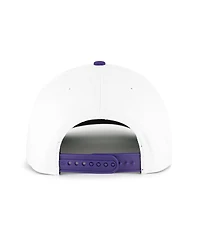 '47 Brand Big Boys and Girls White/Purple Minnesota Vikings Prime Play Hitch Adjustable Hat