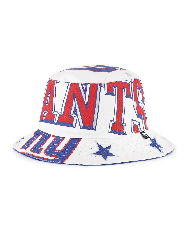 '47 Brand Women's White New York Giants Energize Bucket Hat