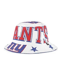 '47 Brand Women's White New York Giants Energize Bucket Hat