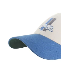 '47 Brand Men's Cream/Blue Detroit Lions Fairfield Mvp Throwback Adjustable Hat