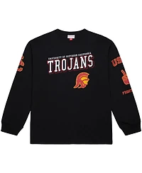 Mitchell & Ness Men's Black Usc Trojans Training Camp Long Sleeve T-Shirt