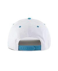 '47 Brand Men's White/Aqua Miami Dolphins Roscoe Two-Toned Hitch Adjustable Hat