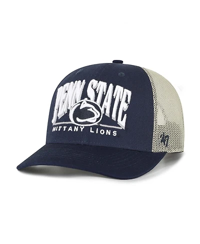 '47 Brand Men's Navy Penn State Nittany Lions Arid Adjustable Trucker Hat