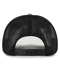 '47 Brand Men's Heather Charcoal Detroit Lions Carbon Rope Trucker Adjustable Hat