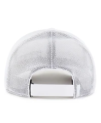 '47 Brand Men's White Pittsburgh Steelers Rangefinder Trucker Adjustable Hat