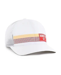 '47 Brand Men's White Kansas City Chiefs Rangefinder Trucker Adjustable Hat