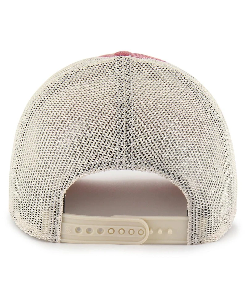 '47 Brand Men's Scarlet San Francisco 49ers Canteen Relaxed Trucker Adjustable Hat