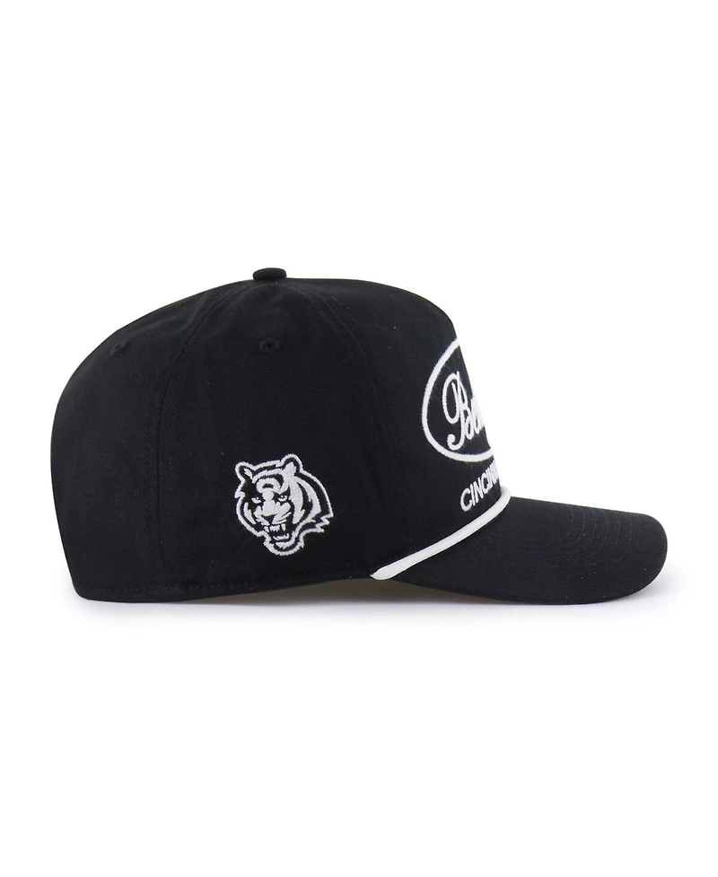 '47 Brand Men's Black Cincinnati Bengals Foundational Hitch Adjustable Hat