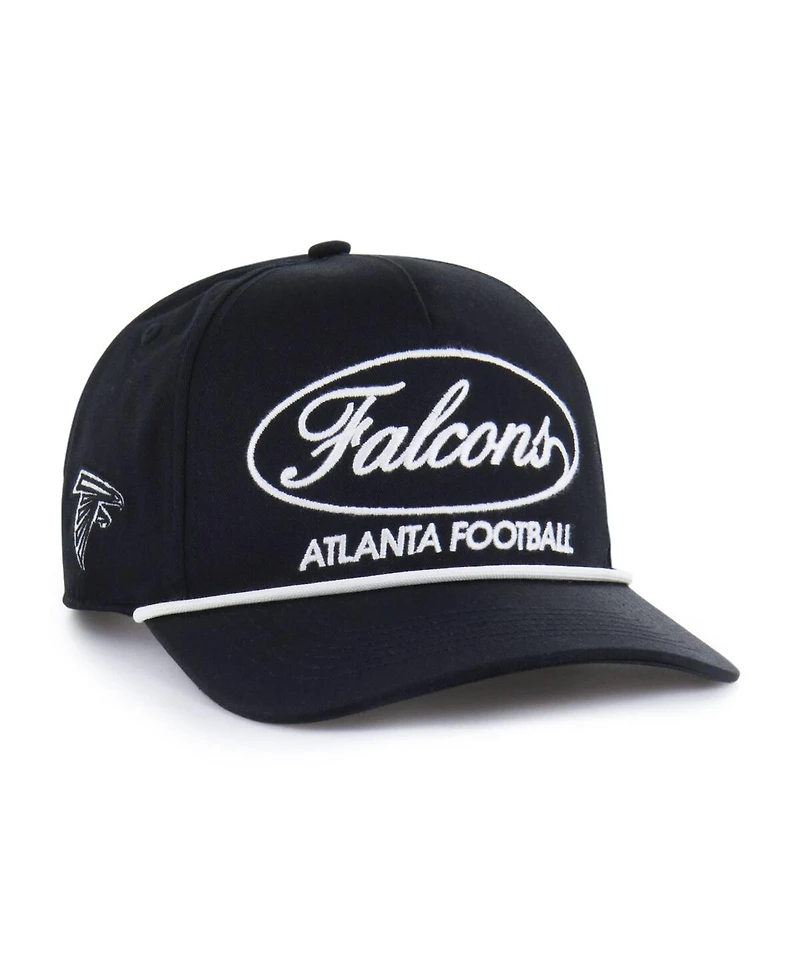 '47 Brand Men's Black Atlanta Falcons Foundational Hitch Adjustable Hat